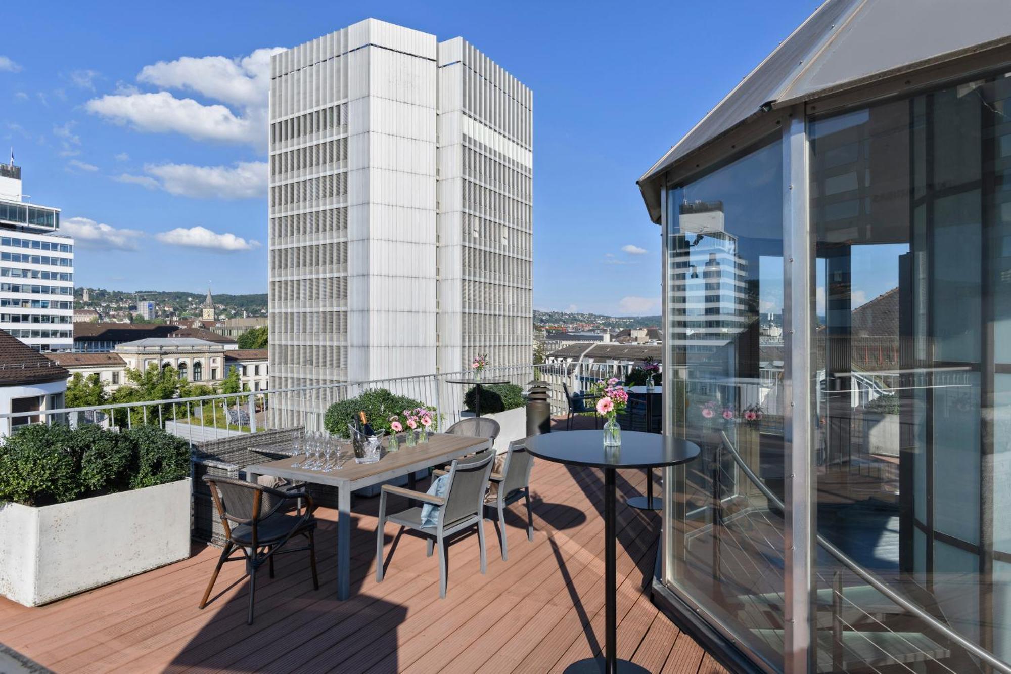 Visionapartments Brandschenkestrasse - Contactless Check-In Zürich Exterior foto